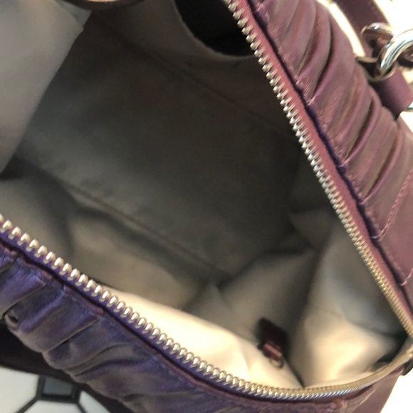 Plum color Coach Hobo bag- like new! - Picture 8 of 10